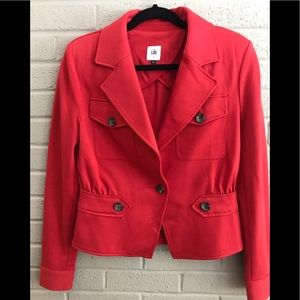 CAbi short button up  jacket.